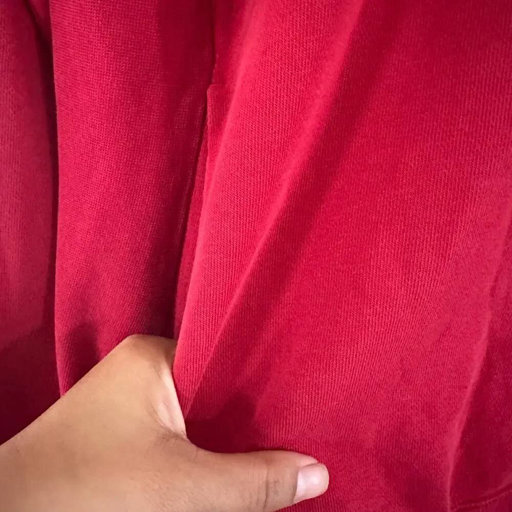 Nike Air Jordan Dri-Fit Pull Over‎ Red Hoodie Men's Size Medium Jumpman Logo